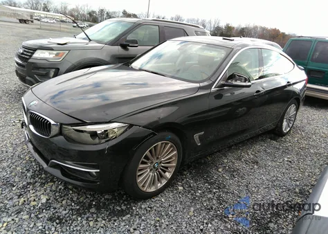 2014 BMW 328I Gran Turismo xDrive z USA, uszkodzony, nr VIN WBA3X5C57ED558521
